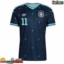 Camisa de Futebol Alemanha Nick Woltemade #11 Equipamento Secundário Mundo 2026 Manga Curta